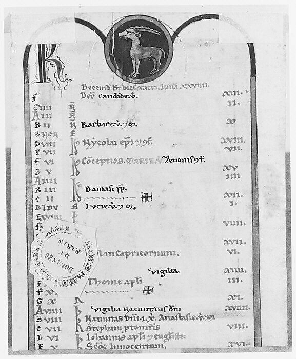 Manuscript Leaf with the Annunciation, from a Psalter, Tempera, ink, gold, and silver on parchment, German