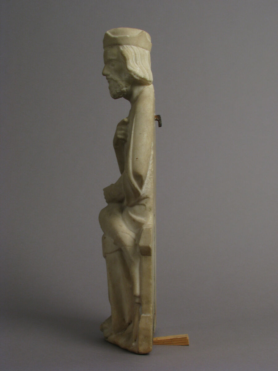 Seated King, Probably Herod, Marble, South Netherlandish