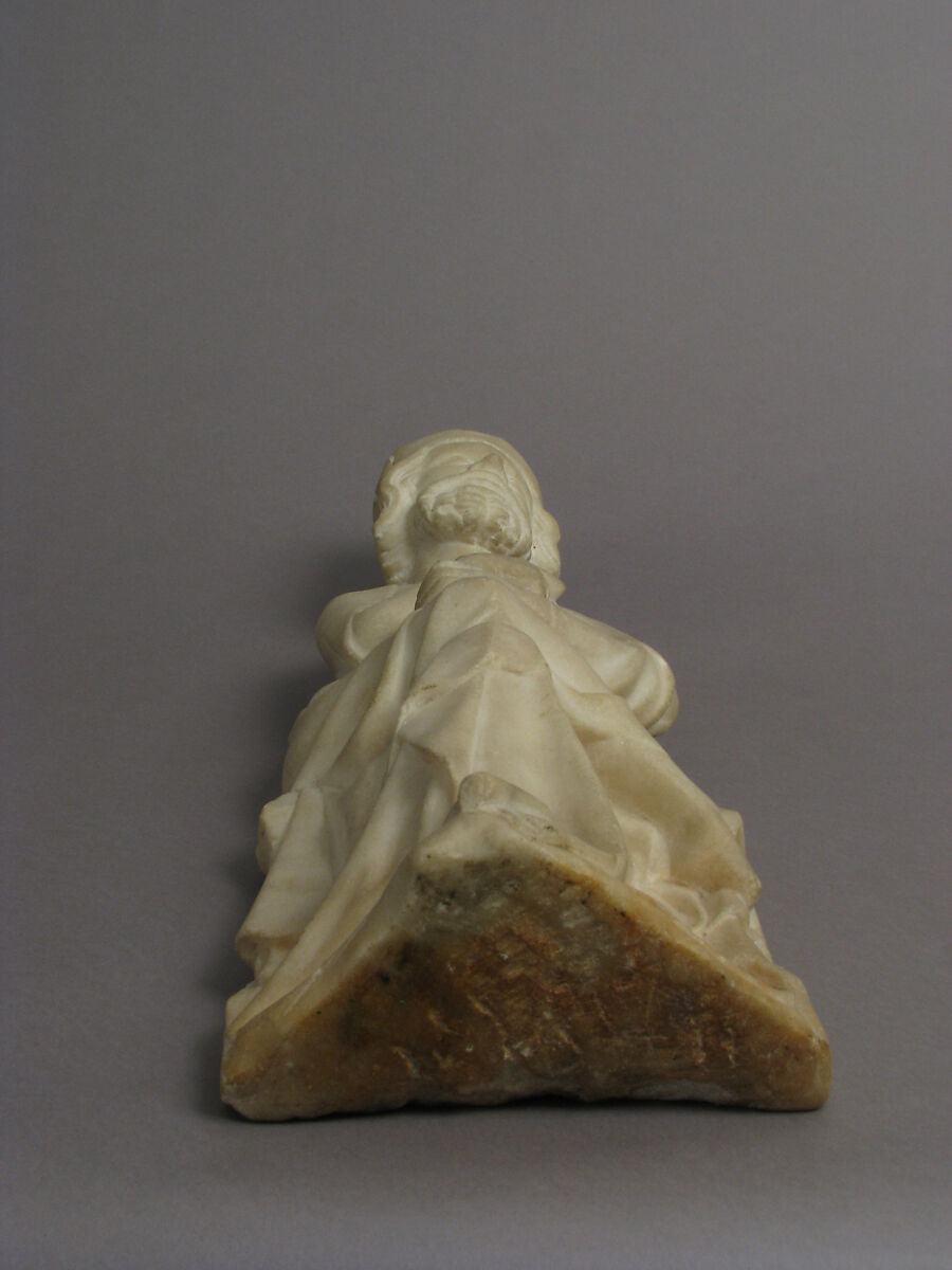 Seated King, Probably Herod, Marble, South Netherlandish