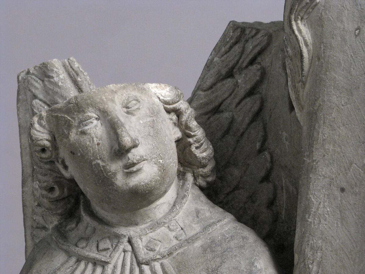 Virgin and Child, Limestone, French