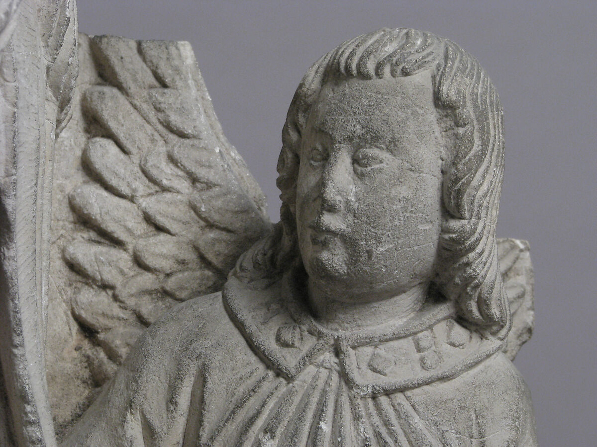 Virgin and Child, Limestone, French