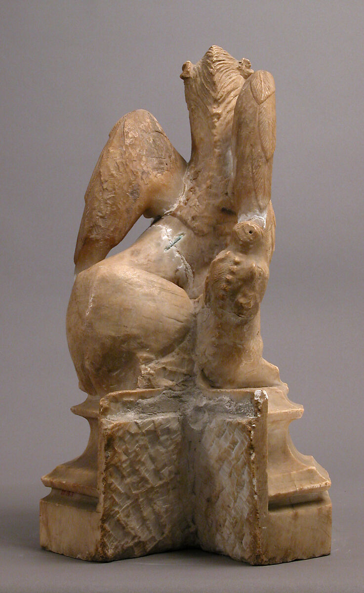 Griffin and Other Monster, Gil de Siloe (Spanish, active 1475–1505), Alabaster, Spanish