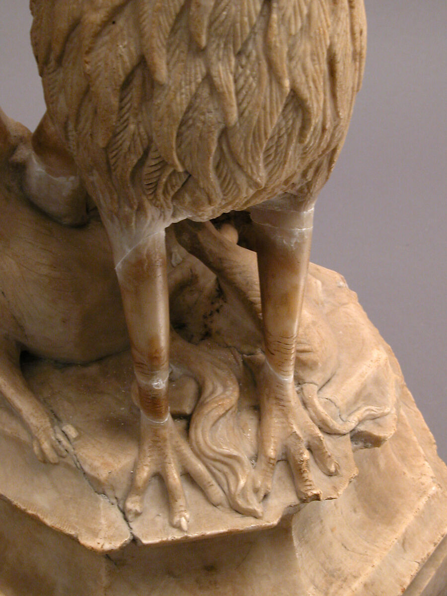 Griffin and Other Monster, Gil de Siloe (Spanish, active 1475–1505), Alabaster, Spanish