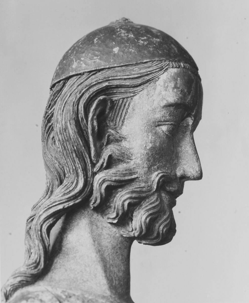 Saint James the Lesser, Wood, painted, in some places over gesso and canvas, German