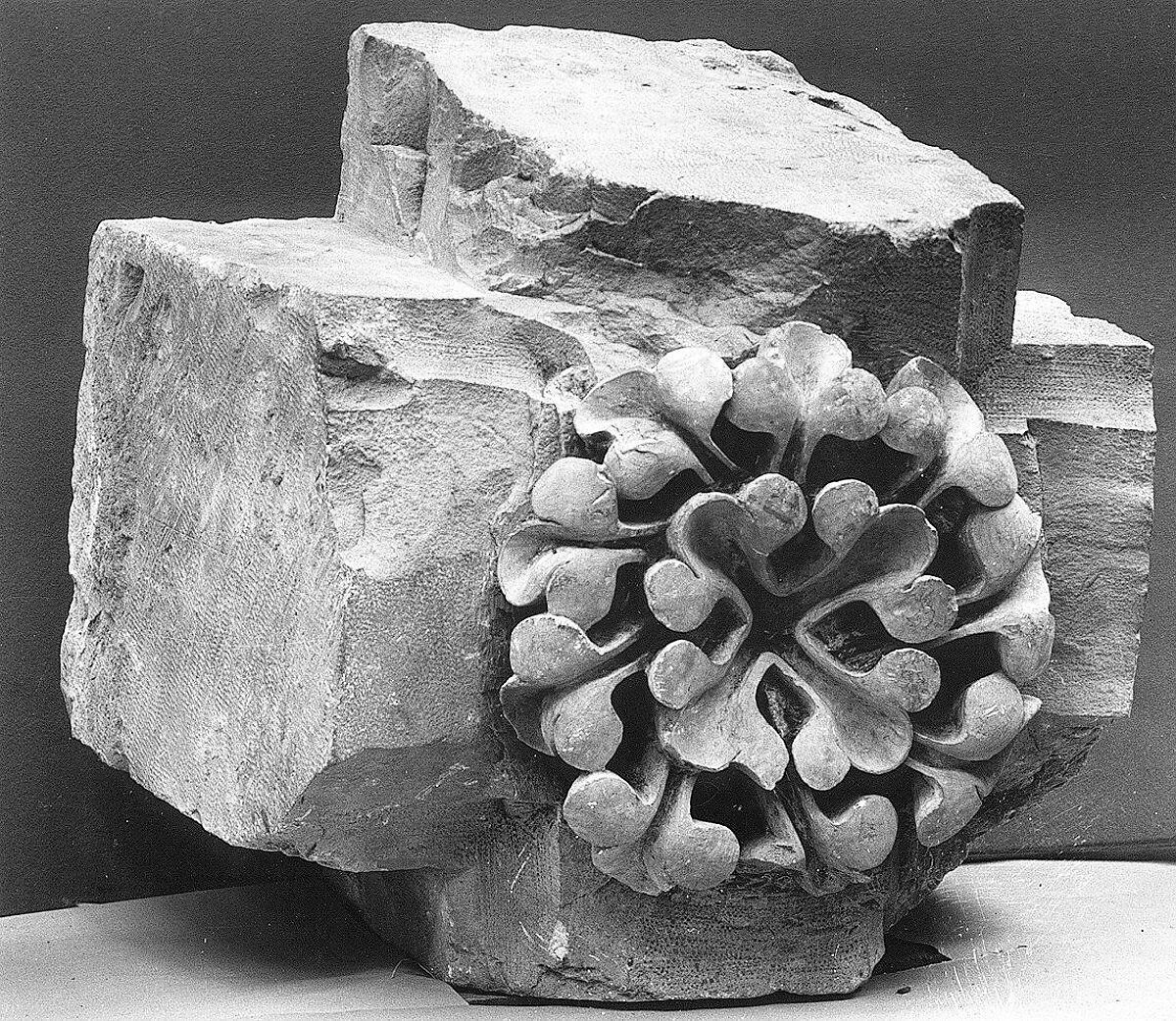 Keystone from a Vaulted Ceiling, Limestone, German