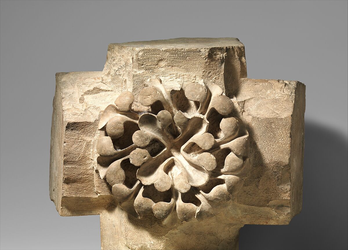 Keystone from a Vaulted Ceiling, Limestone, German 