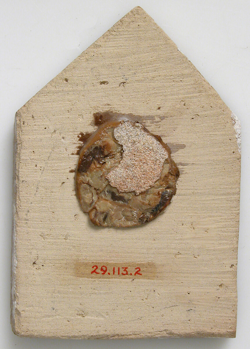 Tile, Earthenware, tin-glaze, Spanish (?)
