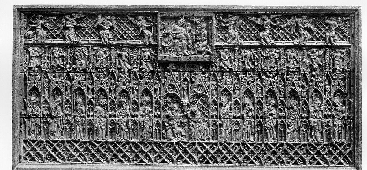 Altar Frontal, Oak, British