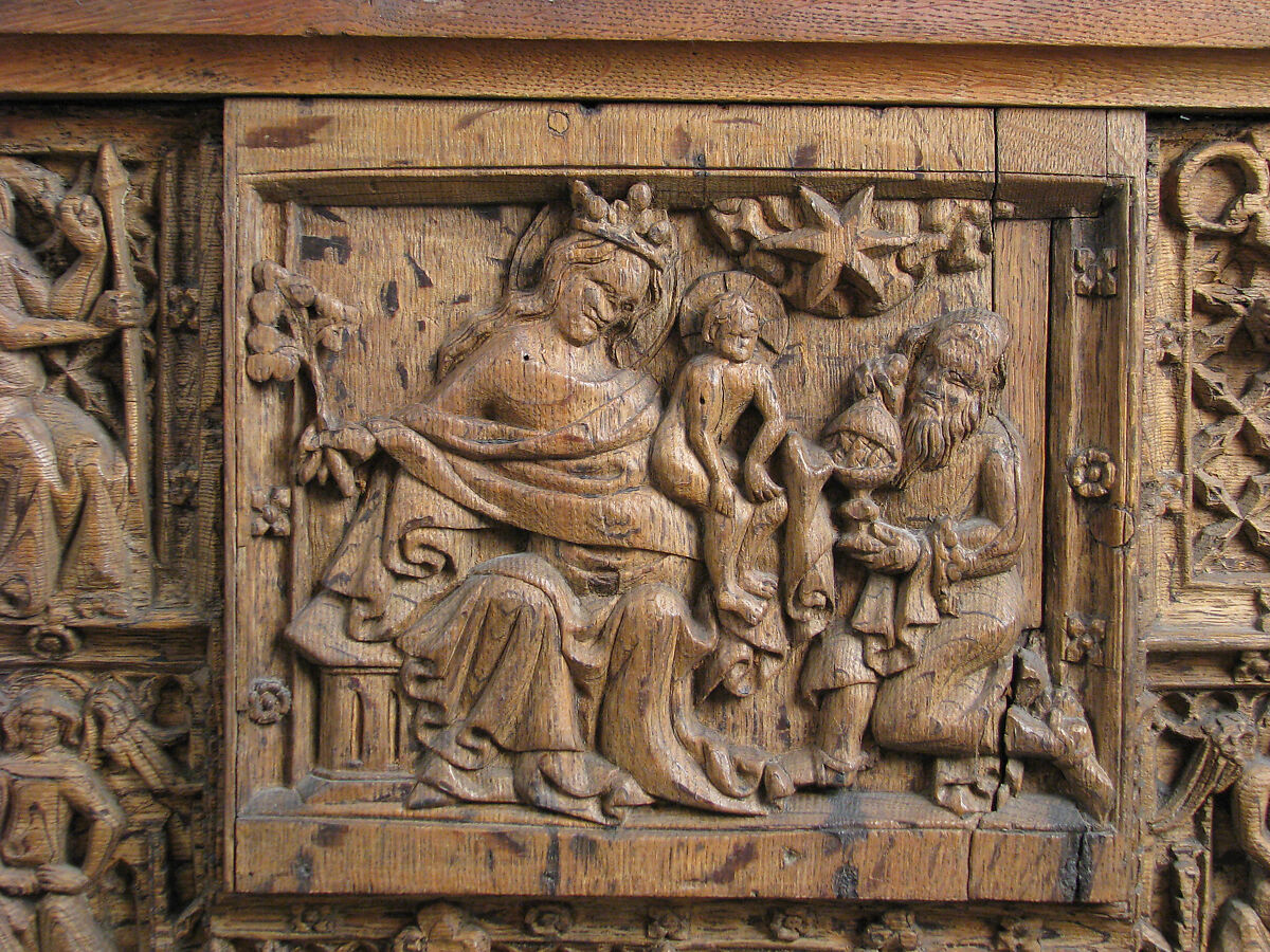 Altar Frontal, Oak, British