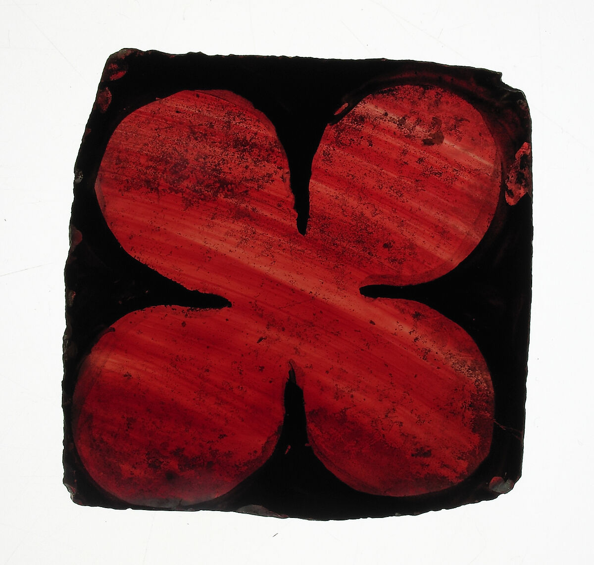 Glass Fragment, Pot metal glass, European 