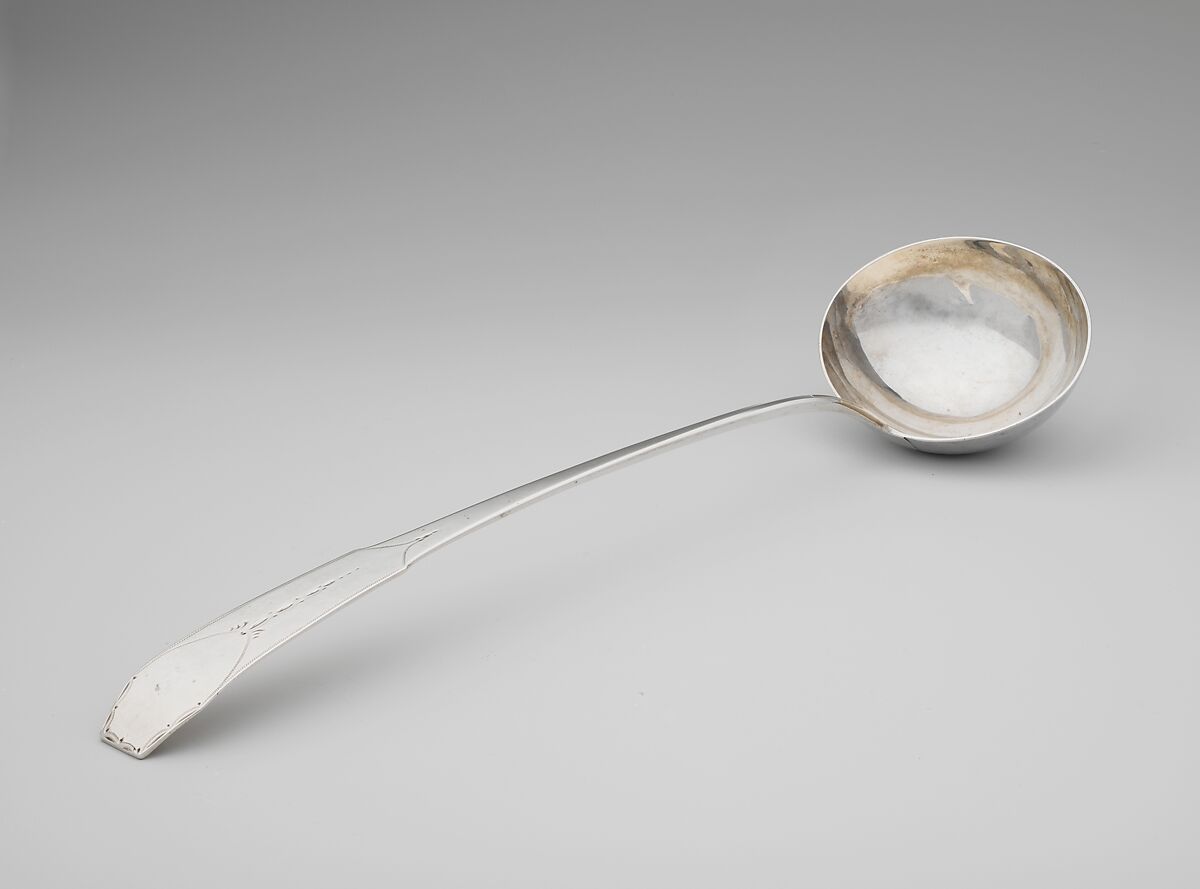 Ladle, Roe and Stollenwerck (active ca. 1800), Silver, American 