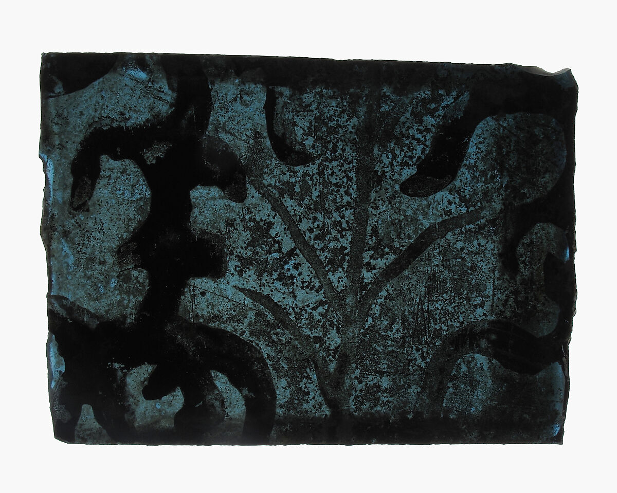 Glass Fragment, Pot metal glass, French (?) 