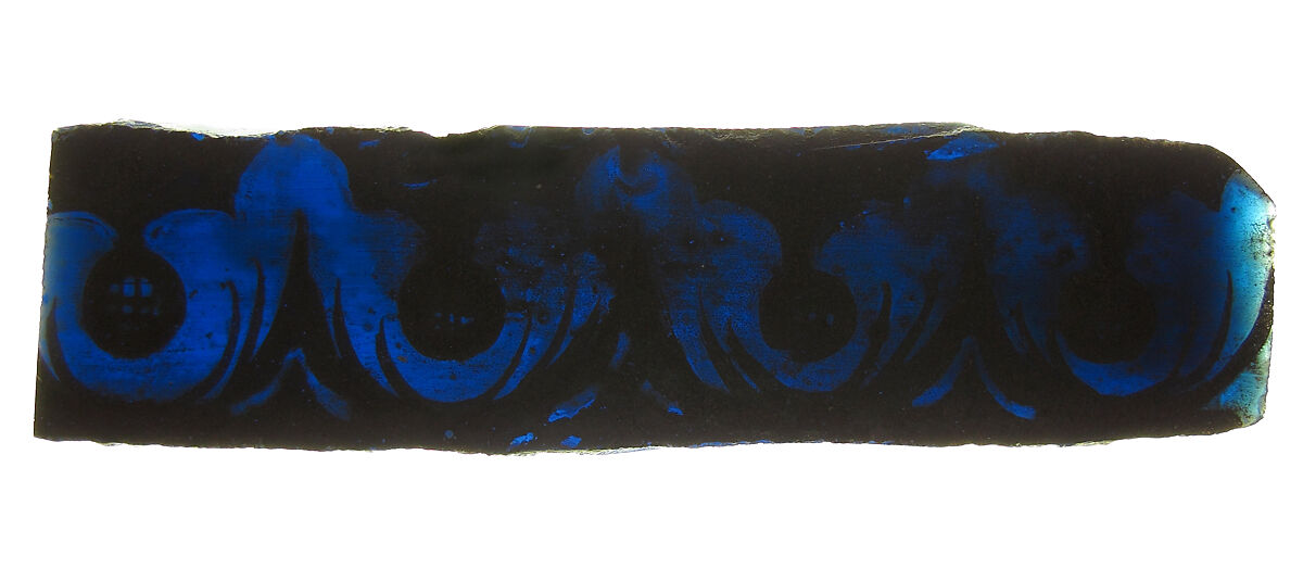 Glass Fragment, Pot metal glass, European
