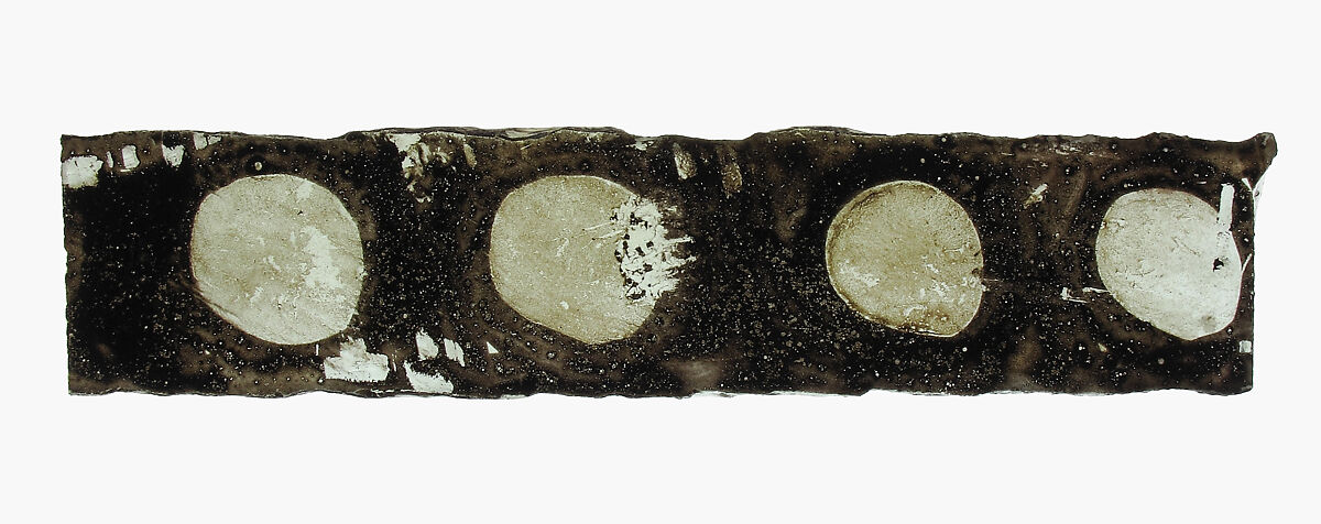 Glass Fragment, Colorless glass, European 