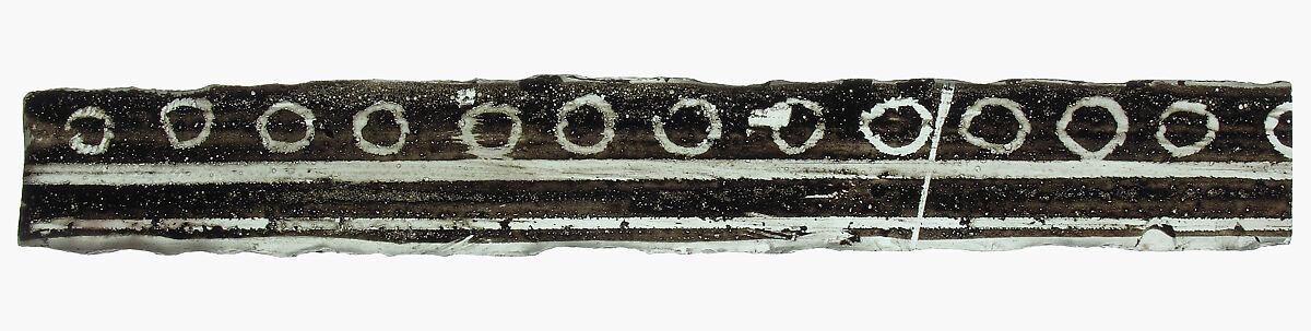 Glass Fragment, Colorless glass, European 