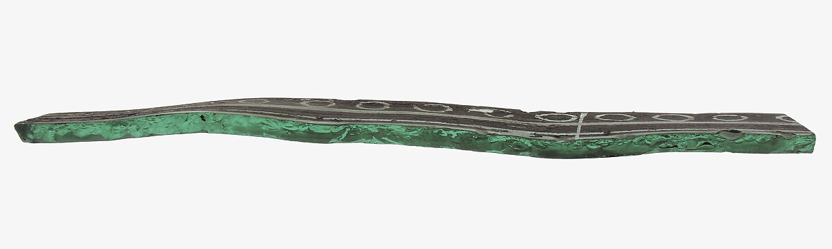 Glass Fragment, Colorless glass, European