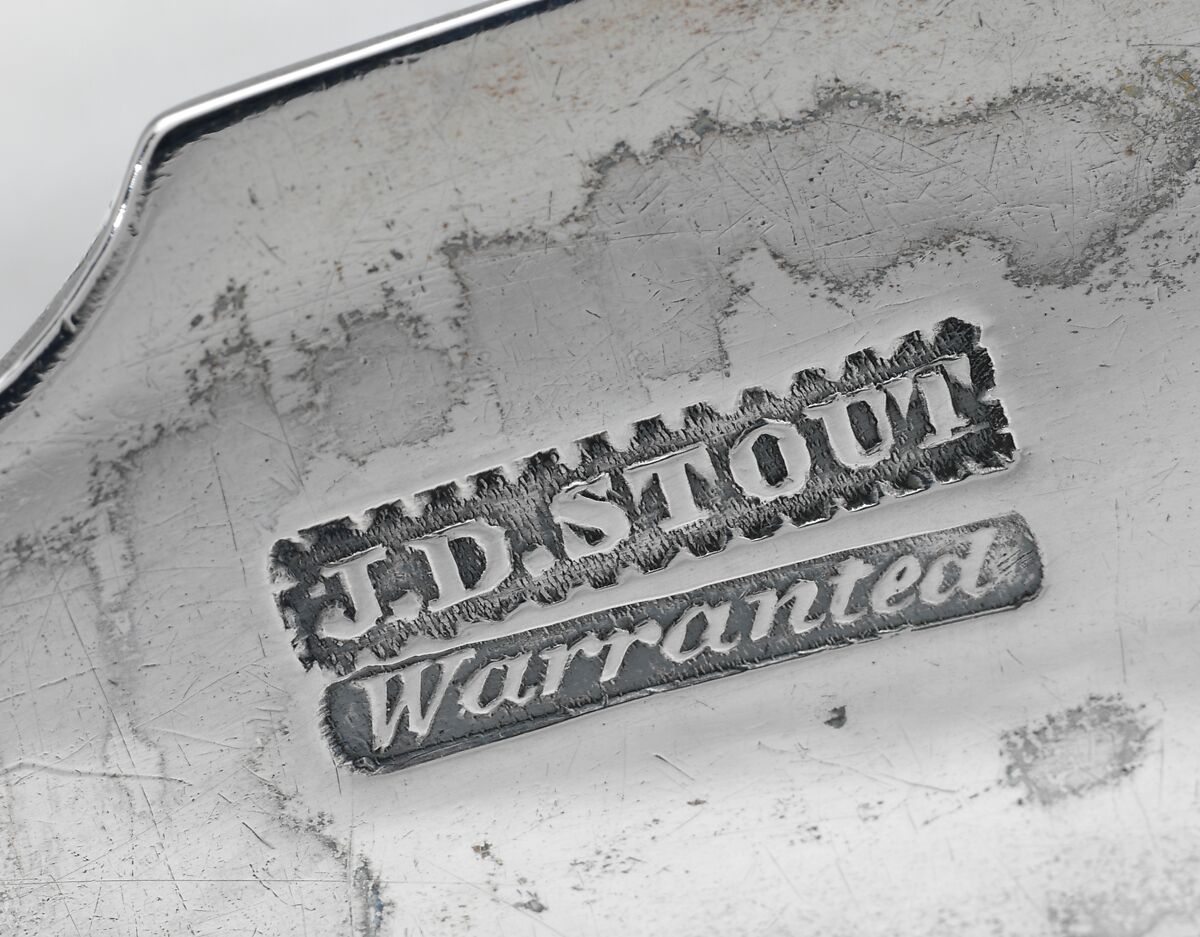 Ladle, James D. Stout (active ca. 1805–39), Silver, American