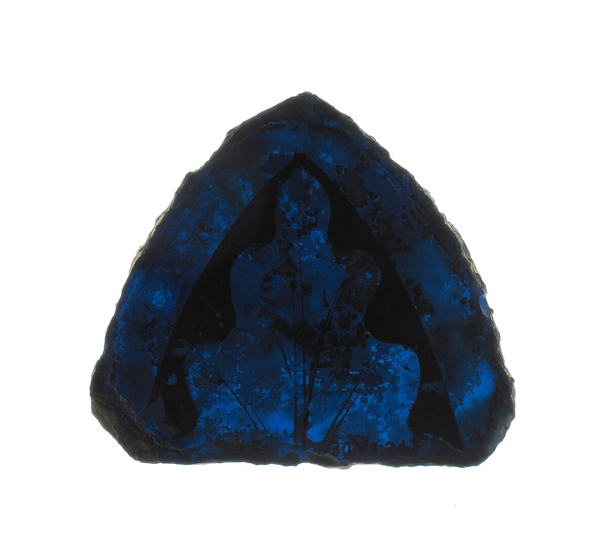 Glass Fragment, Pot metal glass, European 