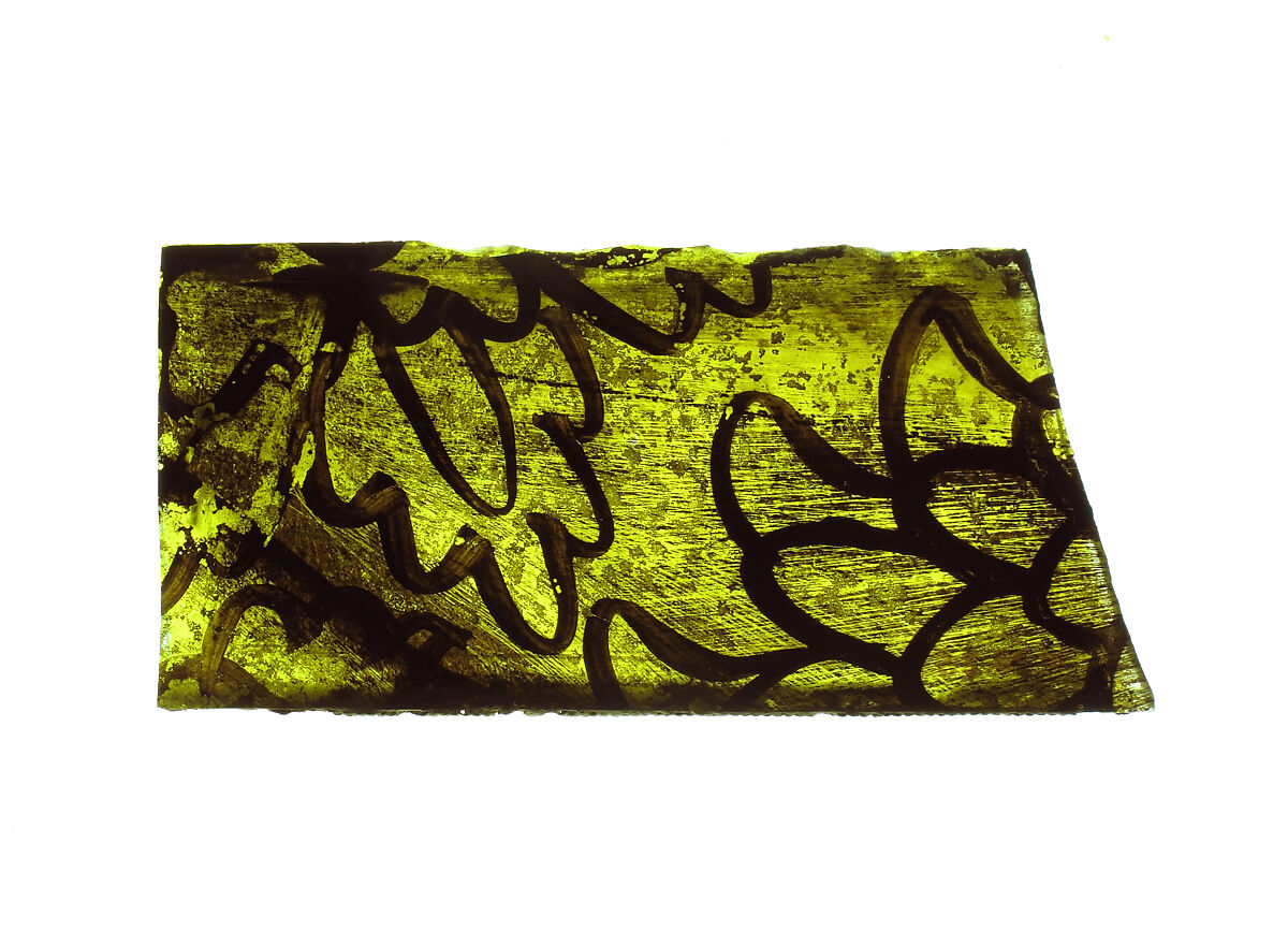 Glass Fragments, Pot metal glass, European