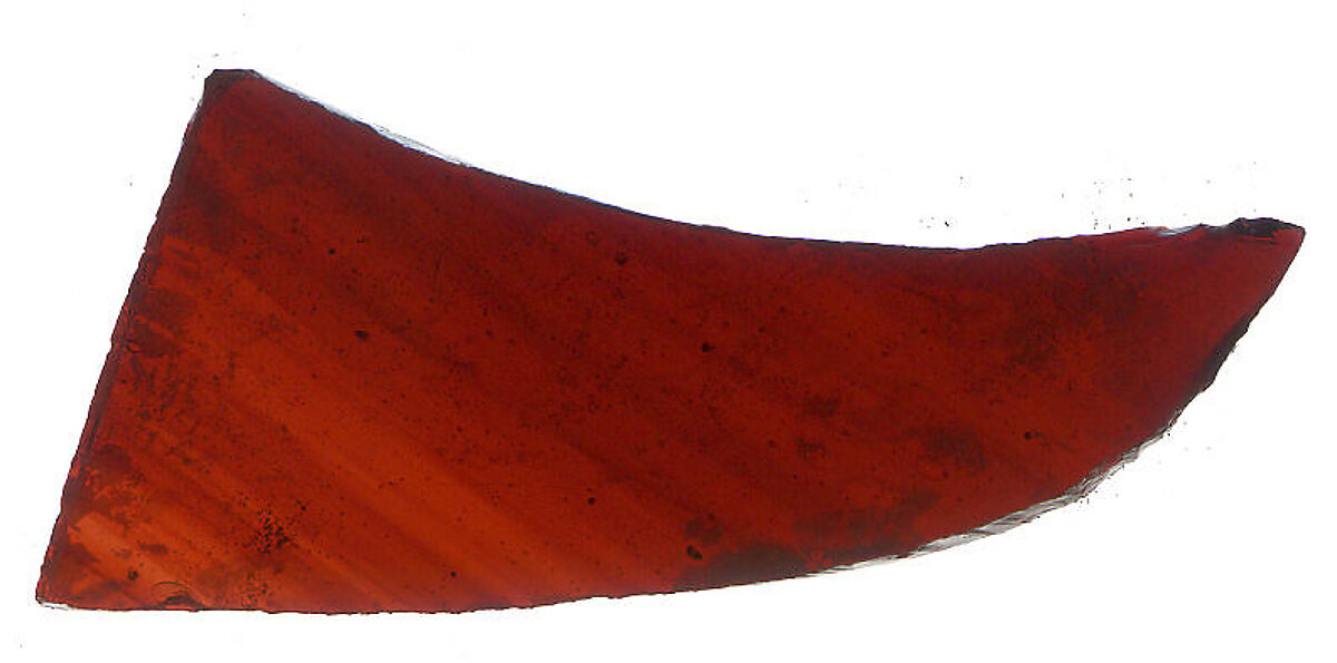 Glass Fragment, Pot metal glass, European 