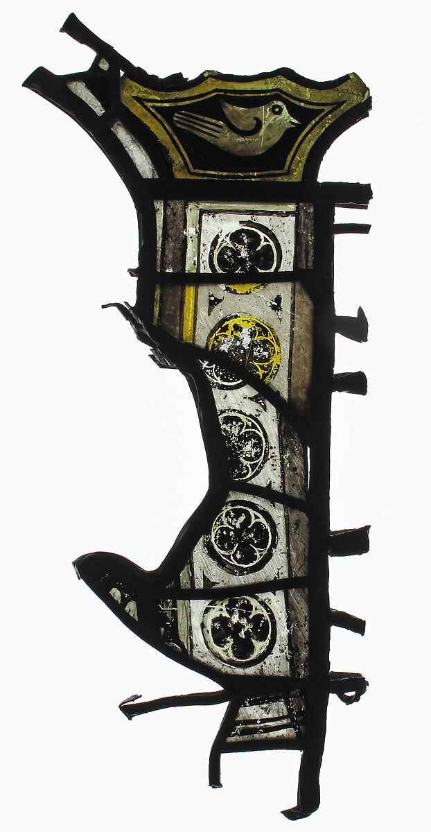 Glass Fragment, Colorless glass, European