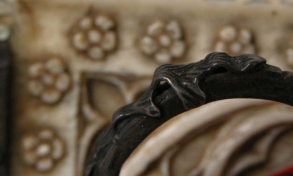 Box with Scenes from the Infancy of Christ, Elephant ivory, metal (silver?) mounts, European (French style)