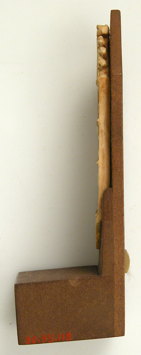 Panel with Virgin and Child, Elephant ivory, French