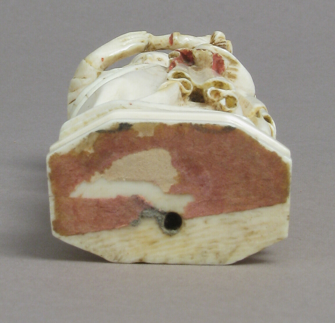 Virgin and Child, Elephant ivory, polychromy, gilding, Italian