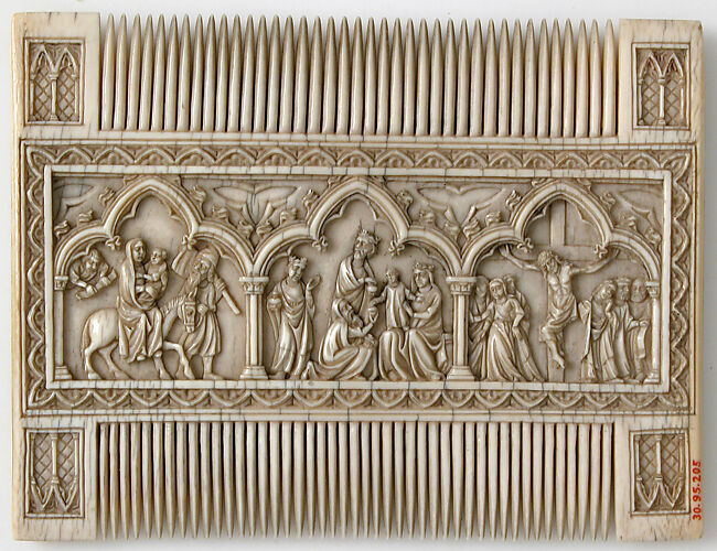 Comb with Scenes from the Life of Christ and the Virgin