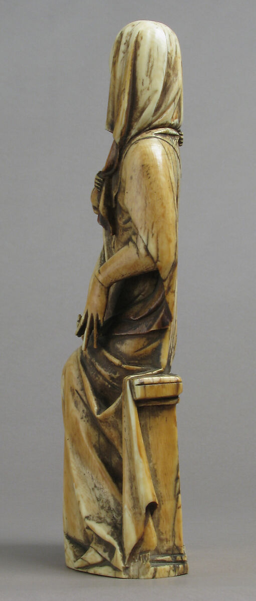Virgin and Child, Elephant ivory, European (Medieval style)