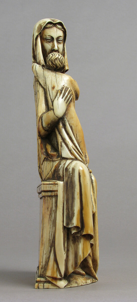 Virgin and Child, Elephant ivory, European (Medieval style)