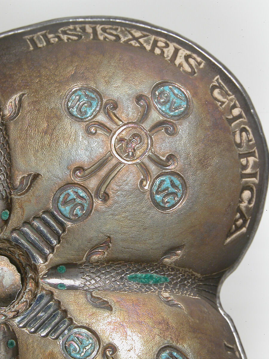 Bowl, Silver, enamel, Armenian