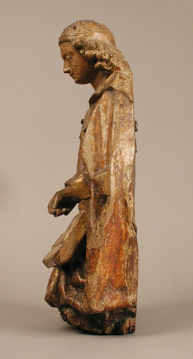 Angel, Wood, gilded and painted, German