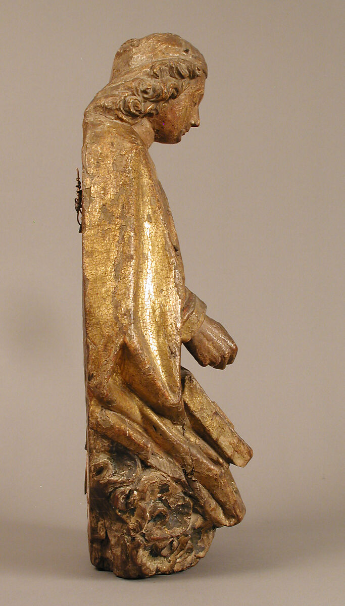 Angel, Wood, gilded and painted, German