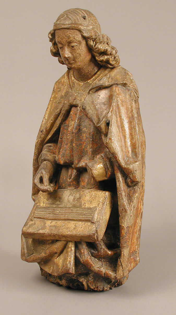 Angel, Wood, gilded and painted, German