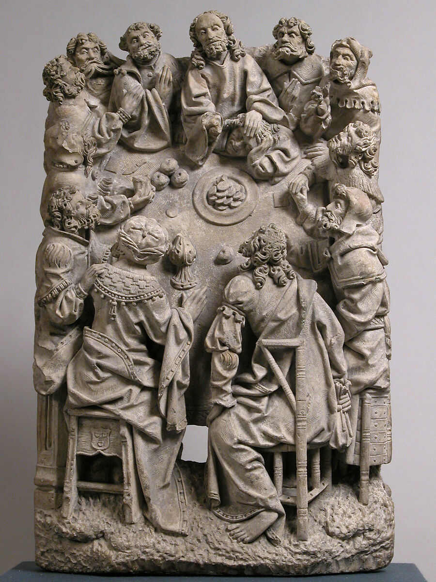 The Last Supper, Limestone, traces of polychromy, German or South Netherlandish 