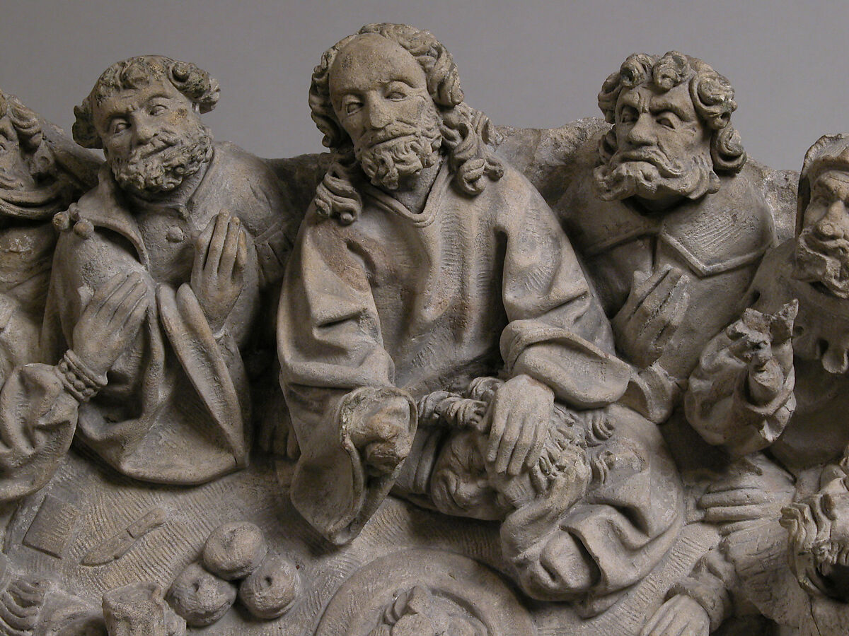 The Last Supper, Limestone, traces of polychromy, German or South Netherlandish