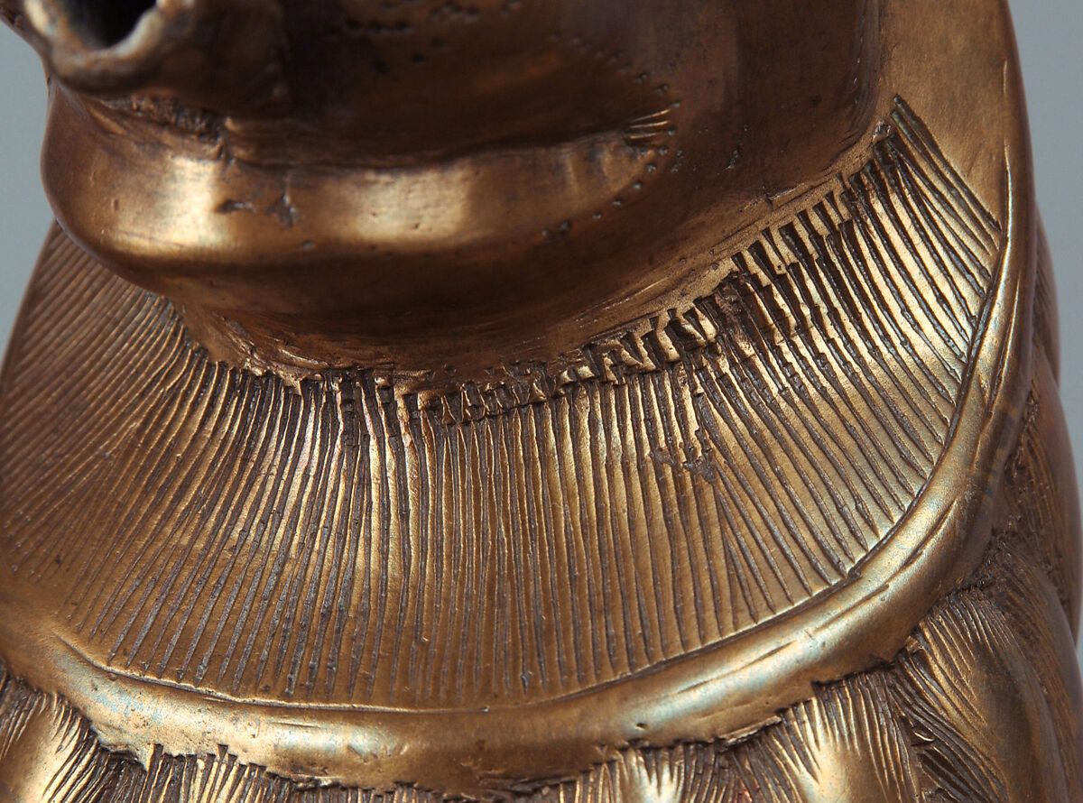 Aquamanile in the Form of a Lion, Copper alloy, German