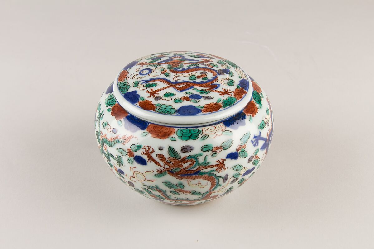 Bowl with Cover, Porcelain, China 