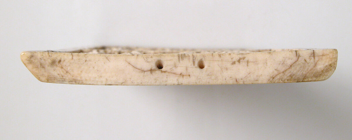 Leaf from a Diptych with the Crucifixion and Nativity, Master of Kremsmünster, Elephant ivory with metal mounts, German