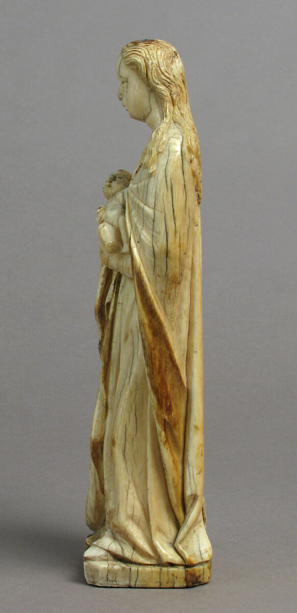 Virgin and Child, Elephant ivory, French