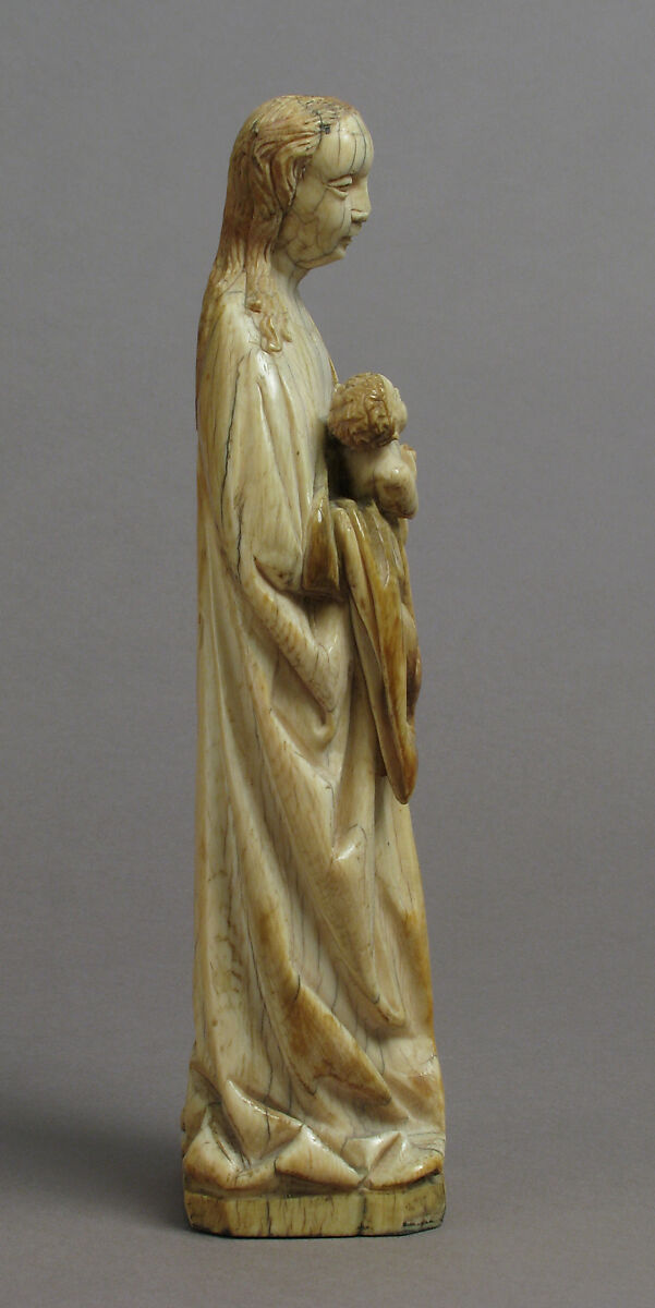 Virgin and Child, Elephant ivory, French