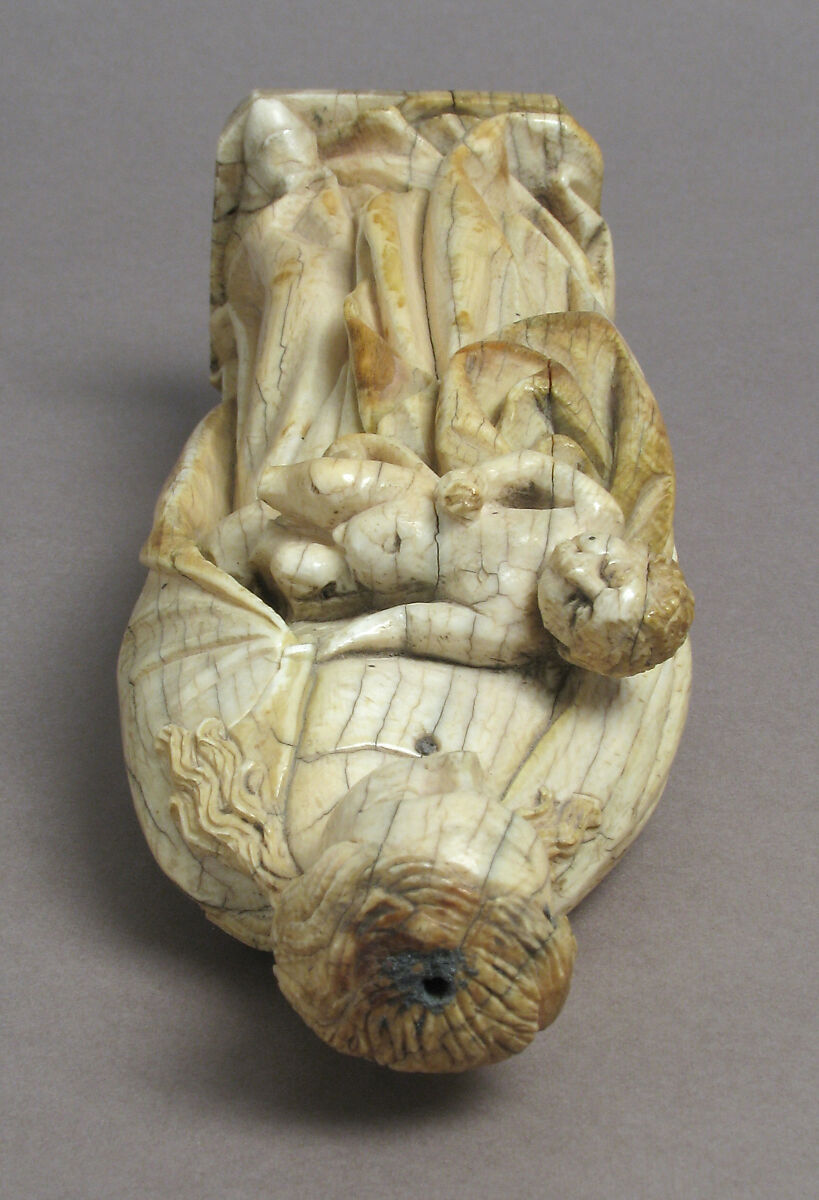 Virgin and Child, Elephant ivory, French