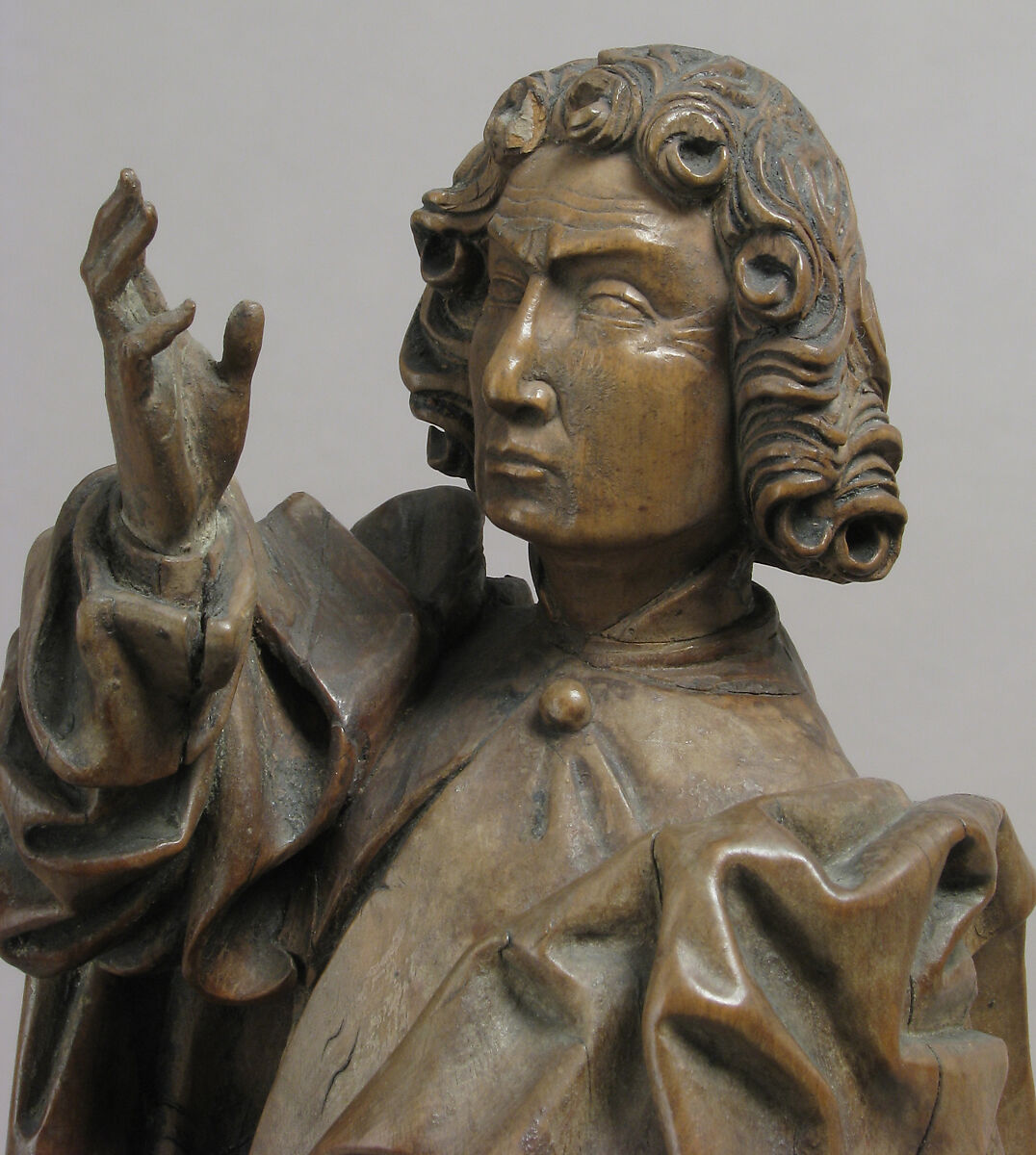 Saint John The Evangelist, Boxwood, German or South Netherlandish