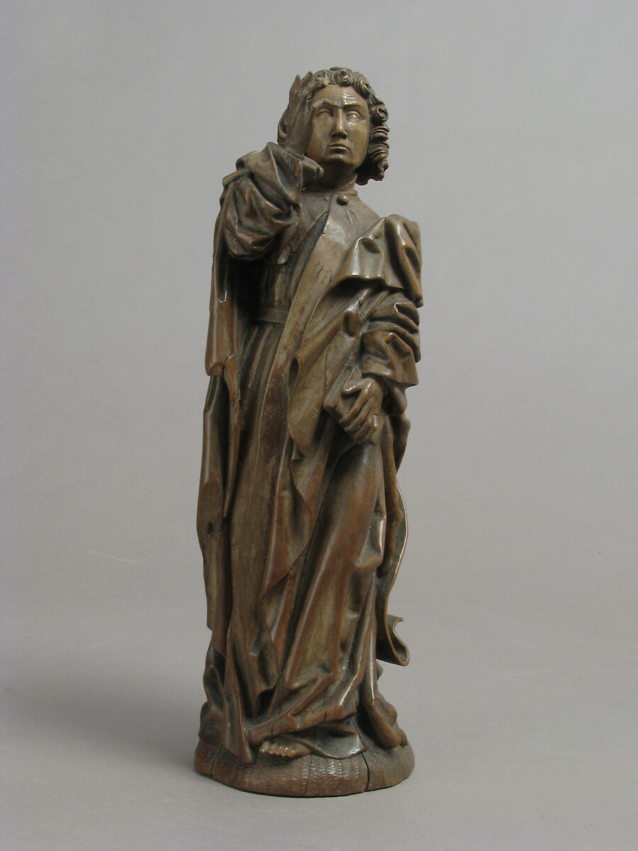 Saint John The Evangelist, Boxwood, German or South Netherlandish