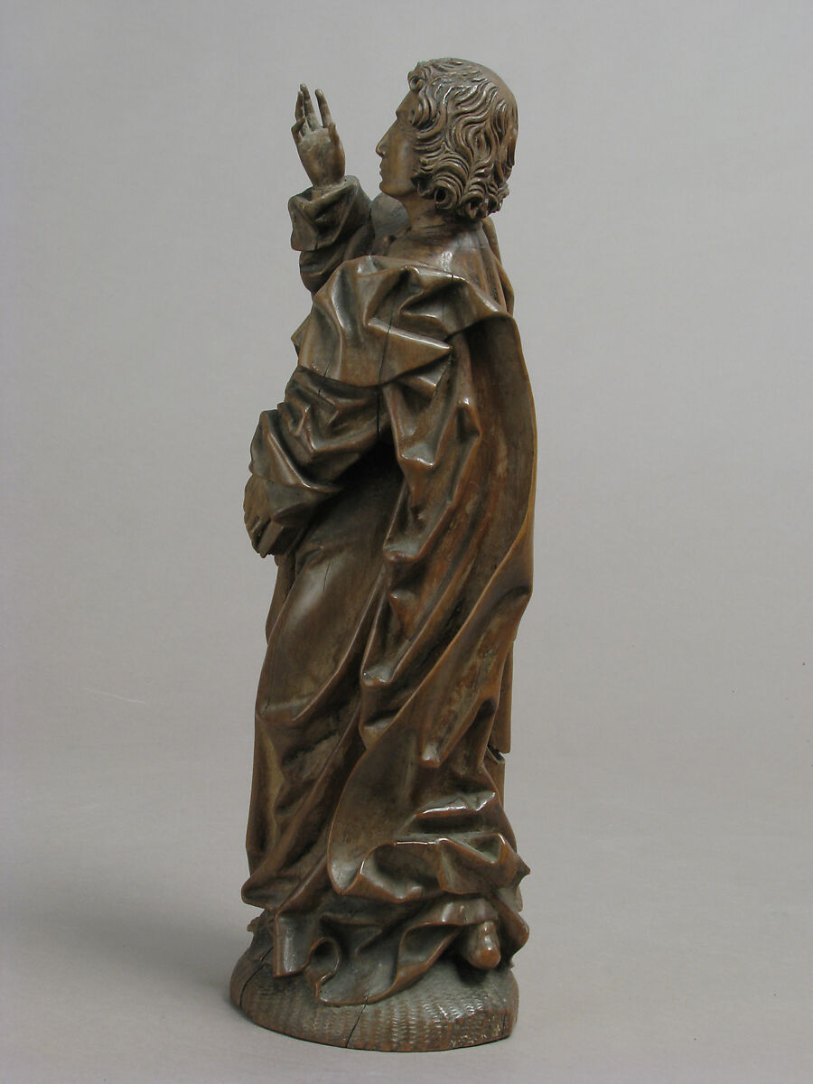 Saint John The Evangelist, Boxwood, German or South Netherlandish
