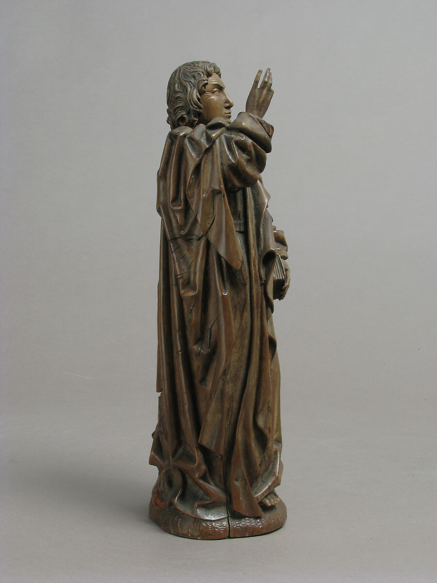 Saint John The Evangelist, Boxwood, German or South Netherlandish