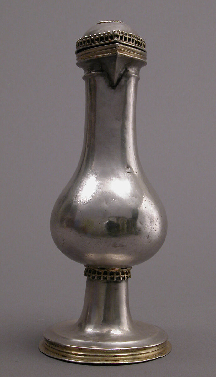 Cruet, Silver, silver-gilt, German