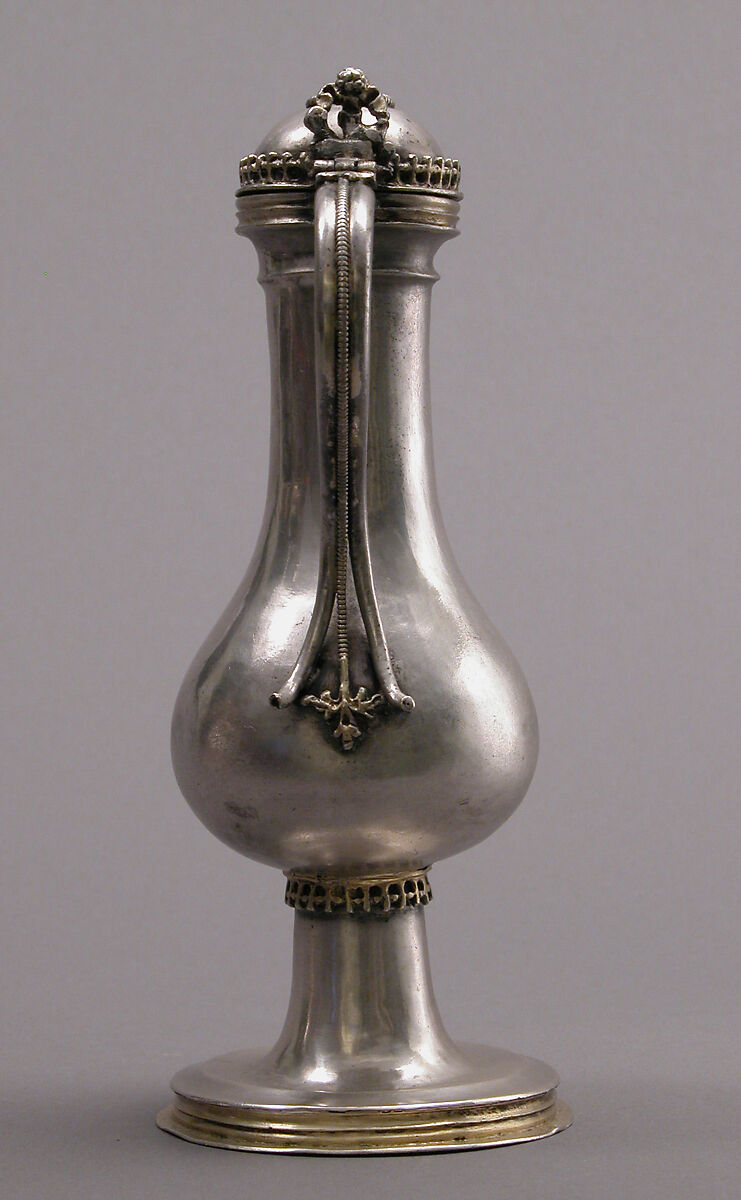 Cruet, Silver, silver-gilt, German
