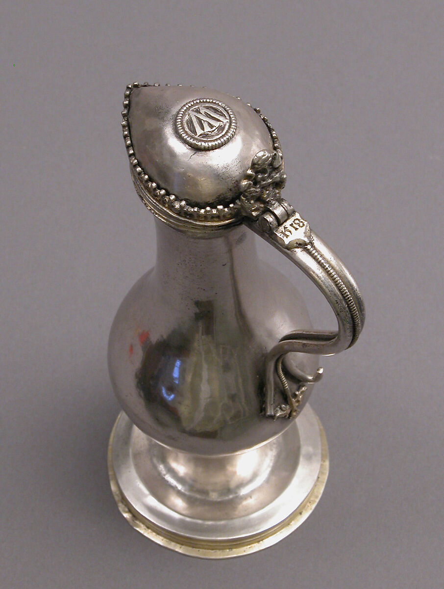 Cruet, Silver, silver-gilt, German